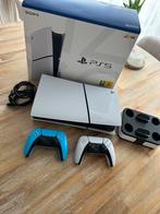 PS5 Slim Disc + Extra Controller + Oplaadstation, Ophalen, Zo goed als nieuw, Playstation 5