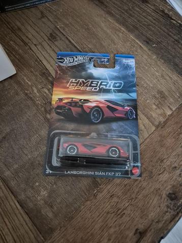 Hot Wheels car Silver Series  Speed Auto Lamborghini Sian beschikbaar voor biedingen