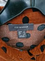 Bruine lange blouse Met zwarte stippen Maat 40 h, Kleding | Dames, Blouses en Tunieken, Maat 38/40 (M), Bruin, Primark, Onbekend