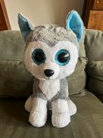 TY Husky Knuffel Glitterogen, Ophalen of Verzenden, Zo goed als nieuw, Hond