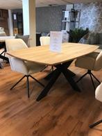 Eiken Deens Ovale Tafel – Maatwerk Mogelijk – Vanaf €795,00, 100 tot 150 cm, Ophalen of Verzenden, Vijf personen of meer, Rechthoekig