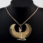 Nieuwe Ketting met  mythologische Egyptische hanger, Sieraden, Tassen en Uiterlijk, Kettingen, Ophalen, Nieuw, Goud, Overige materialen