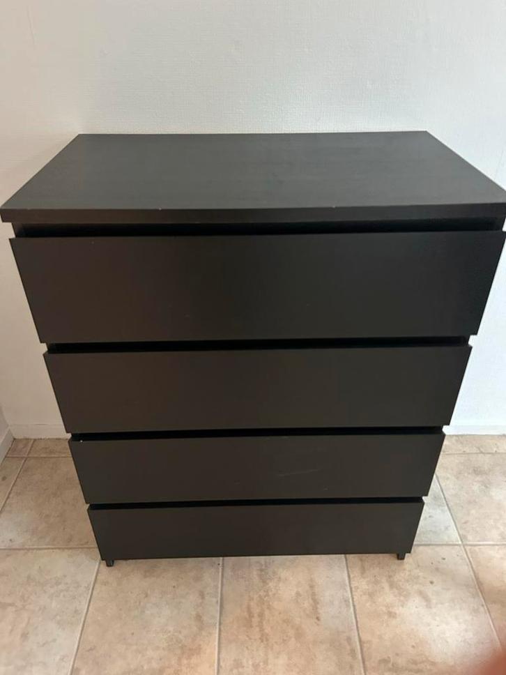 IKEA Malm ladekast 80x40x100 - Aannemelijk bod!, Huis en Inrichting, Kasten | Kledingkasten, Gebruikt, 100 tot 150 cm, 50 tot 100 cm