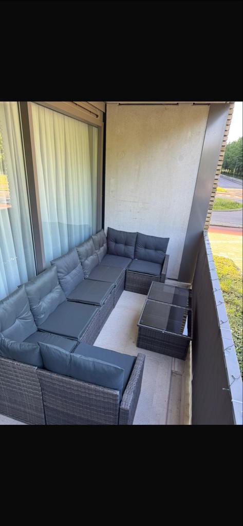 Prachtige 7-persoons loungeset - Zo goed als nieuw!, Tuin en Terras, Tuinsets en Loungesets, Zo goed als nieuw, Loungeset, Wicker