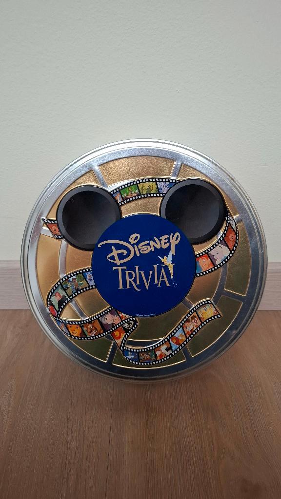 Disney Trivia, Hobby en Vrije tijd, Gezelschapsspellen | Bordspellen, Zo goed als nieuw, Ophalen of Verzenden