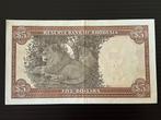 Rhodesië / RHODESIA 5 Dollars 1976, P-36a  - 1 mrt. 1976, Ophalen of Verzenden, Zimbabwe, Los biljet