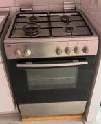 Gasfornuis met elektrische oven, Witgoed en Apparatuur, Fornuizen, Ophalen, Gebruikt, 4 kookzones, Gas