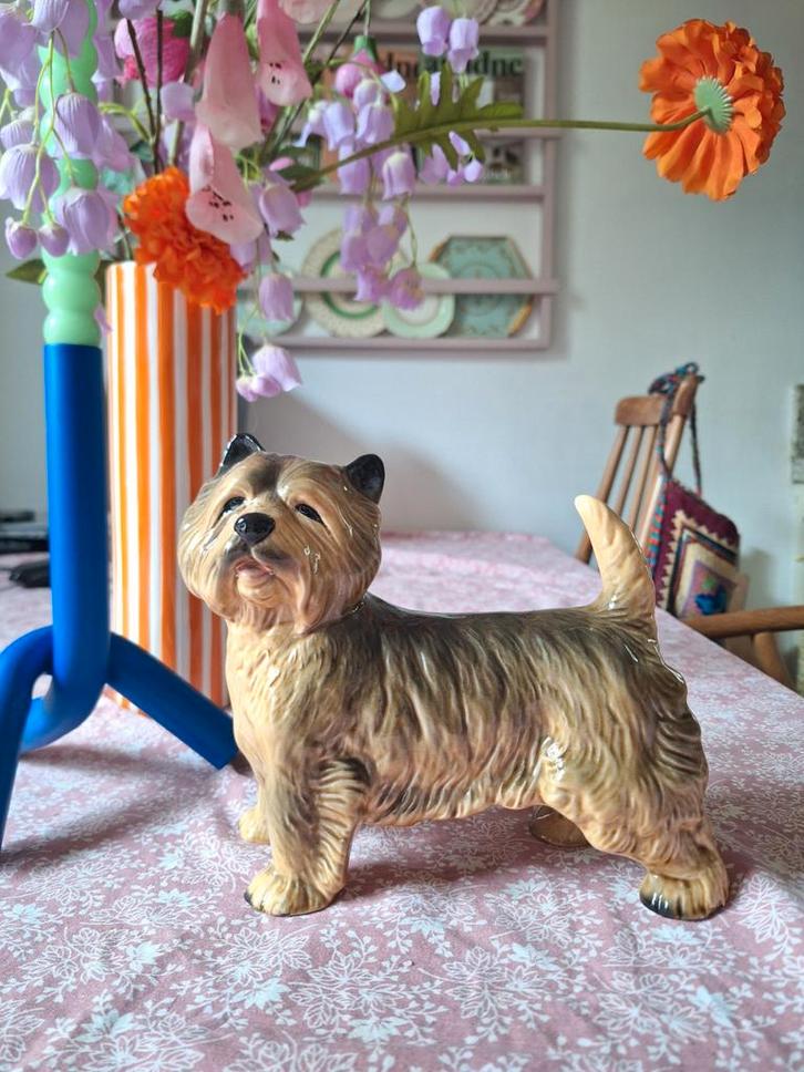 Beeld terriër coopercraft Cairn, Verzamelen, Beelden en Beeldjes, Nieuw, Dier, Ophalen of Verzenden