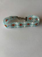 Handgemaakte kralen armband van svarowsky kralen, Overige materialen, Blauw, Nieuw, Ophalen of Verzenden