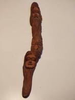 Wandhanger van gesneden hout, Ophalen of Verzenden