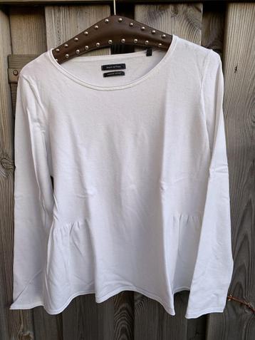Off-white kort dames shirtje Marc O’Polo beschikbaar voor biedingen