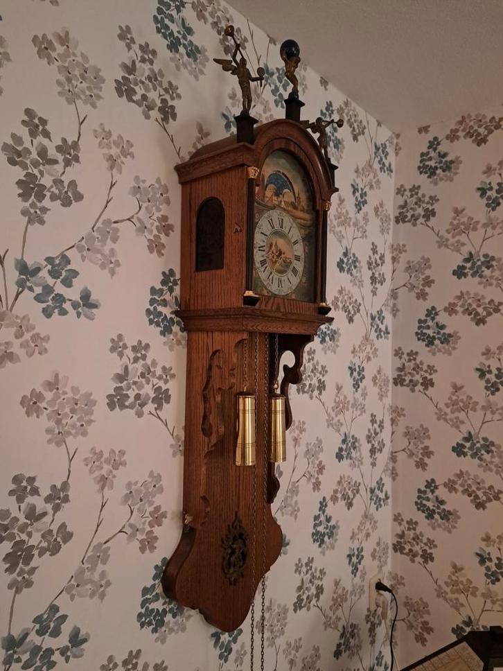 Mooie Friese staartklok., Antiek en Kunst, Antiek | Klokken, Ophalen