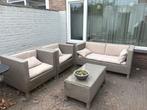 Gratis af te halen: Wicker Loungeset - 4 Zitplaatsen, Tuin en Terras, Ophalen, 4 zitplaatsen, Gebruikt, Bank