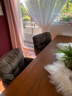 Te koop 4 prachtige eetkamer stoelen de kleur olijf groen, Huis en Inrichting, Stoelen, Ophalen, Zo goed als nieuw, Overige kleuren
