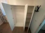 Witte kast, Huis en Inrichting, Kasten | Kledingkasten, Ophalen, Kunststof, Gebruikt, 100 tot 150 cm