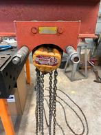 500kg Kettingtakel met Loopkat, Ophalen of Verzenden, Gebruikt, Handmatig