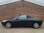 Alfa Romeo 916 1996 Zwart 16V 2.0, Auto's, Alfa Romeo, 65 €/maand, 1380 kg, 4 cilinders, Cabriolet