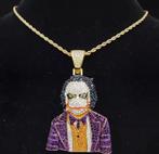Iced Out Joker Ketting, Sieraden, Tassen en Uiterlijk, Kettingen, Nieuw, Ophalen of Verzenden, Goud, Overige materialen