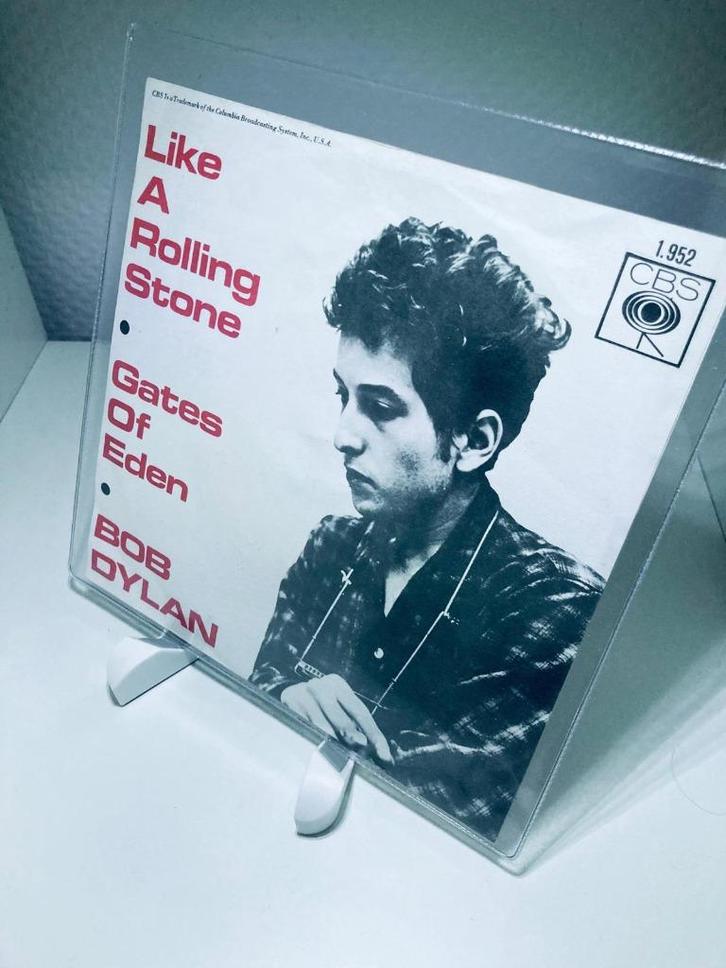 Vinyl Single | Bob Dylan – Like A Rolling Stone / Gates Of E, Cd's en Dvd's, Vinyl Singles, Gebruikt, Single, Pop, 7 inch, Ophalen of Verzenden