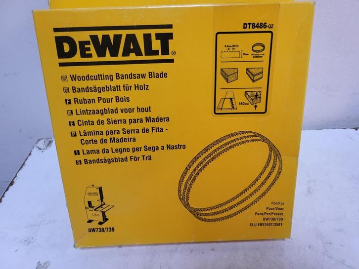 DeWalt DT8483-QZ Lintzaagblad voor DW738/DW739-2095 x 6mm, Doe-het-zelf en Verbouw, Gereedschap | Zaagmachines, Nieuw, Afkortzaag