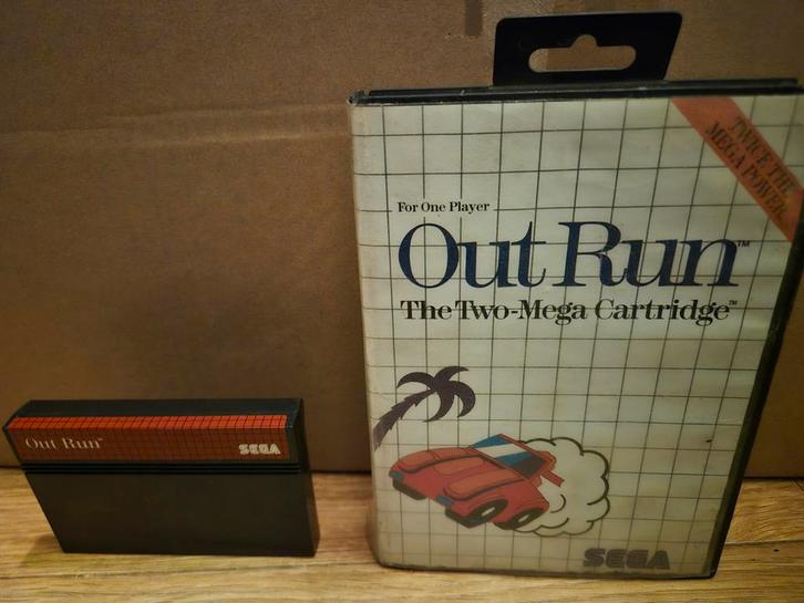 Out Run OutRun Sega Master System, Spelcomputers en Games, Games | Sega, Zo goed als nieuw, Mega Drive, Avontuur en Actie, 1 speler