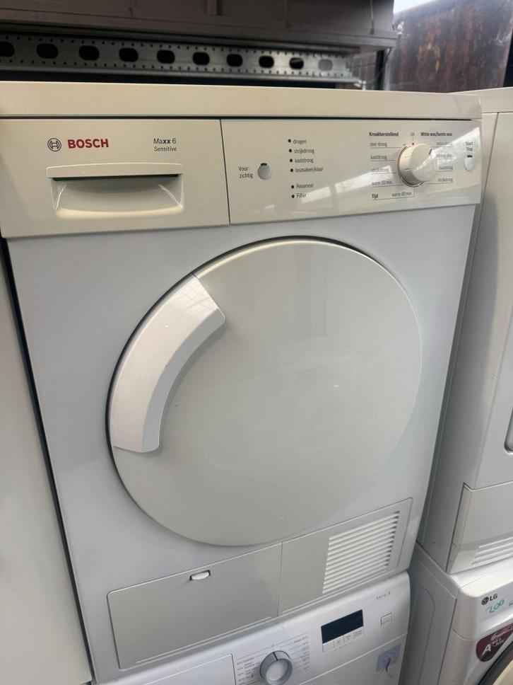 Bosch condensdroger | Schoon | Garantie | Bezorging, Witgoed en Apparatuur, Wasdrogers, Refurbished, Condens, Voorlader, 6 tot 8 kg