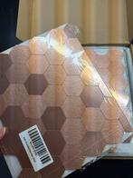 Miller Jacobs Roze Goud Hexagon Tegels, Overige materialen, Wandtegels, Nieuw, 20 tot 40 cm