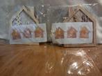 Houten bouwpakketjes lichthuisjes - NIEUW!, Hobby en Vrije tijd, Knutselen, Ophalen, Nieuw, Knutselwerk