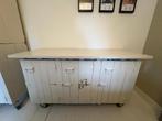 Witte, hele leuke kast van Combitex, Huis en Inrichting, Ophalen, Gebruikt, Vtwonen / hout /modern / brocante / legerkisten