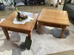 Twee salontafeltjes, Huis en Inrichting, Tafels | Salontafels, Ophalen, Gebruikt, 50 tot 100 cm, Vierkant