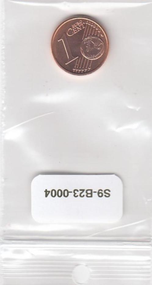 S9-B23-0004-M27 San Marino 1 Cent UNC 2004 KM440, Postzegels en Munten, Munten | Europa | Euromunten, 1 cent, San Marino, Verzenden