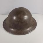 Wo2 Canadese MK 1 helm G.S.W. 1941, Ophalen of Verzenden, Nederland, Helm of Baret