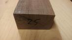 Walnoot balkjes  9 x 5 x 34 cm, Ophalen of Verzenden