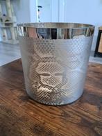 PTMD Plantenpot Brons Slangenprint, Overige materialen, Overige kleuren, Ophalen of Verzenden, Zo goed als nieuw