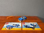 Lego 6913 - Creator 3in1 - Blue Roadster, Ophalen of Verzenden, Zo goed als nieuw, Complete set, Lego