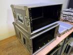 2x Flightcase 5U Double door rack 19" inch, Ophalen of Verzenden, Gebruikt, Overige instrumenten, Flightcase