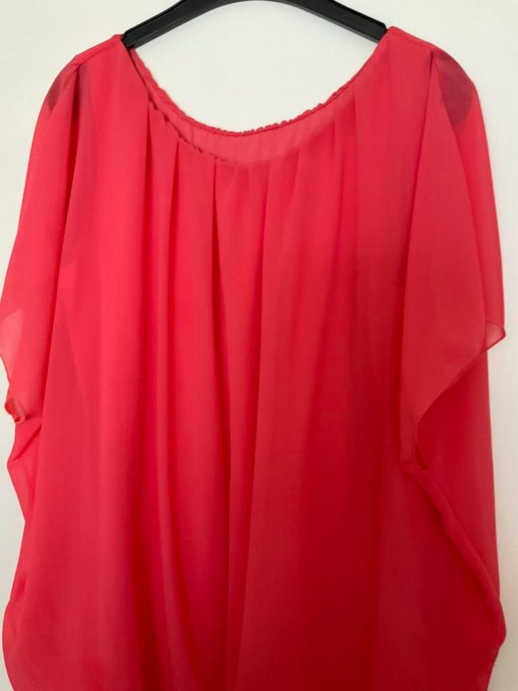 dames ballon top koraal Verkocht, Kleding | Dames, Grote Maten, Zo goed als nieuw, Ophalen of Verzenden