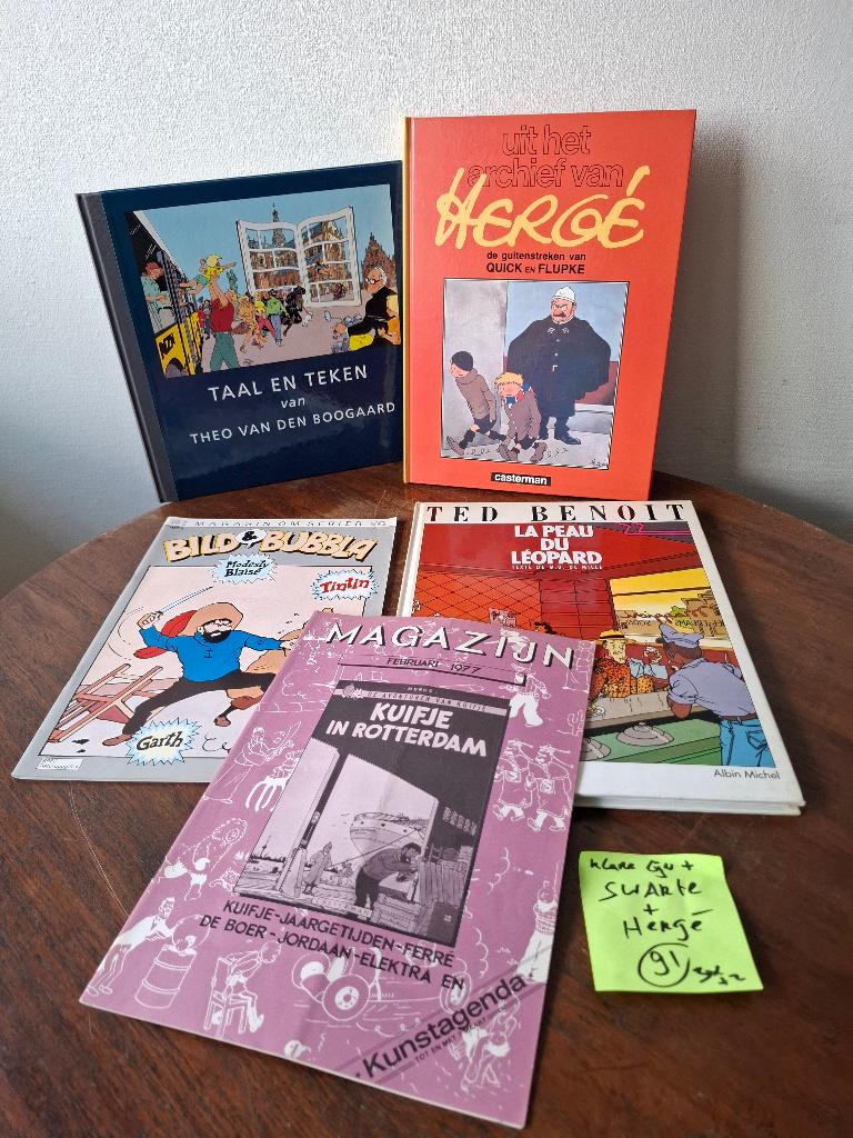 Ligne Claire kavel: Benoit, Hergé, Theo v/d Boogaard, Eén stripboek, Ophalen of Verzenden, Gelezen