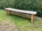 Houten bankje IKEA Mockelby, Tuin en Terras, Ophalen, Gebruikt, Hout