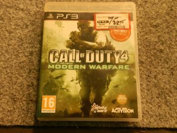 Ps3 spel call of duty 4 modern warfare beschikbaar voor biedingen