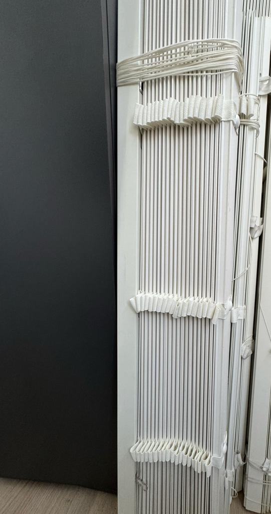 jaloezieën wit, Huis en Inrichting, Woonaccessoires | Kamerschermen, Zo goed als nieuw, Ophalen of Verzenden