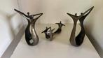 3 vintage, abstract, brons sculpturen Jose Hernandez Cano, Antiek en Kunst, Ophalen of Verzenden