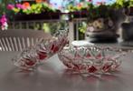 2 Prachtige WALTHER GLAS kristallen bonbon schaaltjes 12,5cm, Ophalen of Verzenden
