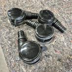 Set van 4 kunststof zwenkwielen voor bv tafel ronde buis 28, Doe-het-zelf en Verbouw, Zwenkwielen, Niet ingevuld, Gebruikt, Niet ingevuld