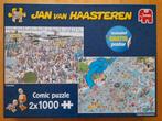 Puzzel Jan van Haasteren Vertrekhal en Zwemparadijs, Ophalen of Verzenden, 500 t/m 1500 stukjes, Zo goed als nieuw