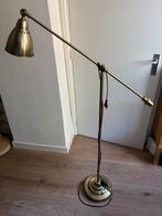 Ikea vloerlamp messing goud, Huis en Inrichting, Lampen | Vloerlampen, Ophalen, Zo goed als nieuw, Metaal, 150 tot 200 cm