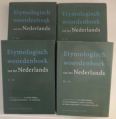 Etymologisch woordenboek van het Nederlands ~ 4 delen, Boeken, Woordenboeken, Gelezen, Nederlands, Overige uitgevers, Verzenden