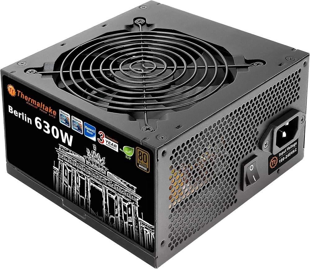 Thermaltake Berlin 630W – ATX PSU, Ophalen, Gebruikt