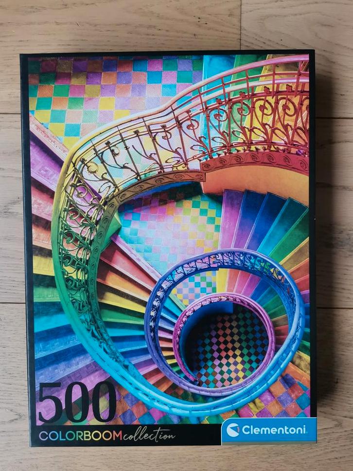 Clementoni Colorboom Collection Puzzel 500 stukjes, Hobby en Vrije tijd, Denksport en Puzzels, Nieuw, Legpuzzel, 500 t/m 1500 stukjes