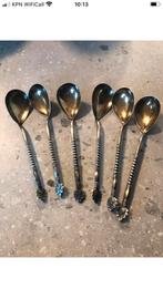 Zilveren theelepels Melchior, 65+ jaar oud, Ophalen, Gebruikt, Zilver, Los bestek